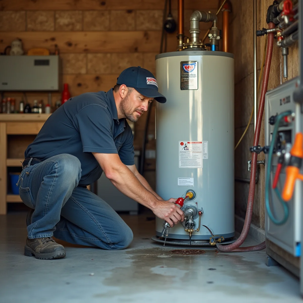 Licensed plumber servicing a home in Copperas Cove, TX