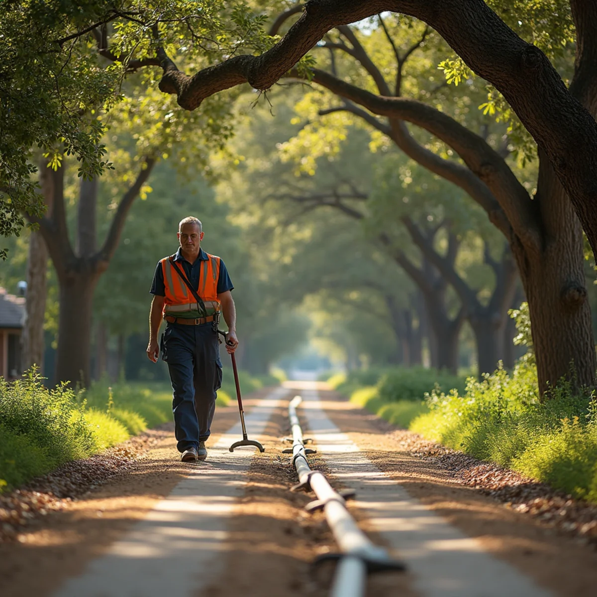 Licensed plumber servicing a home in Woodway, TX